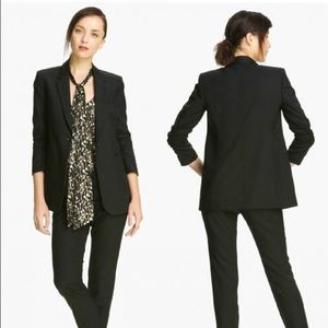 Elizabeth & James Heather black Blazer Size 6