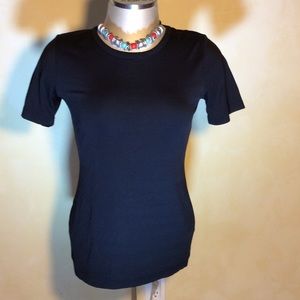 Black Karen Kane tee shirt nylon / Spanx