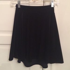 Black skirt