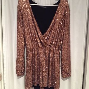Sequin Romper