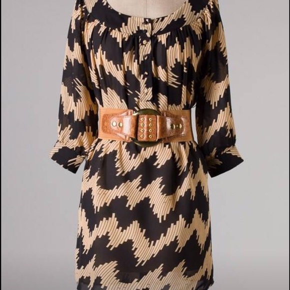 Belted Shirt-Dress