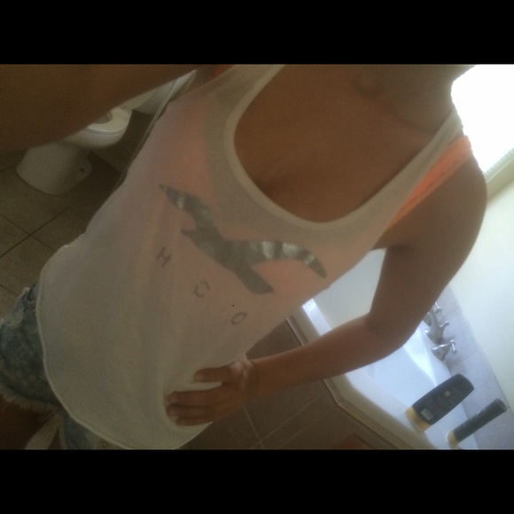 Hollister racer back tank