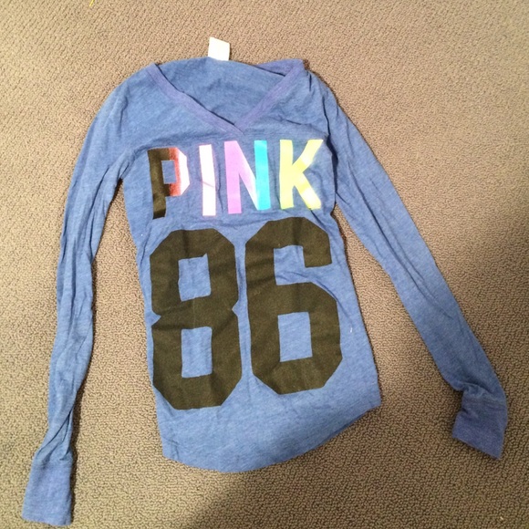 victorias secret pink long sleeve