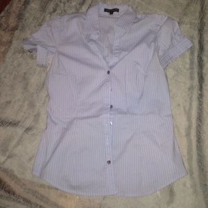 Light blue stripped dress shirt