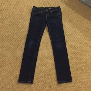 Dark American Eagle skinny jeans