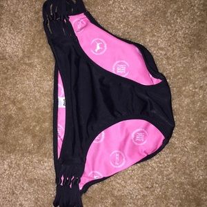 Victoria's Secret pink "totally beachin" bottoms