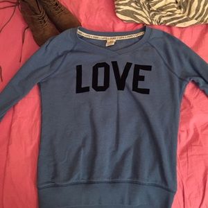 PINK VICTORIA SECRET SWEATSHIRT