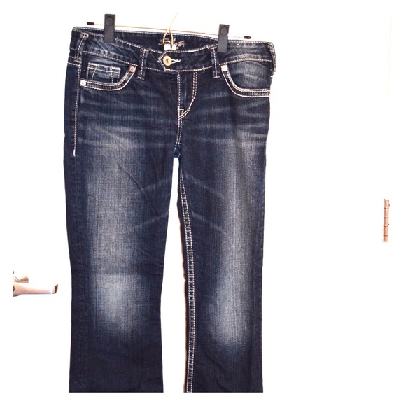 Silver jeans