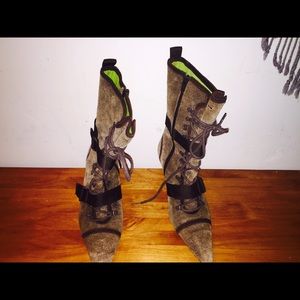 Diesel brown urban shoes- lightly worn very nice!