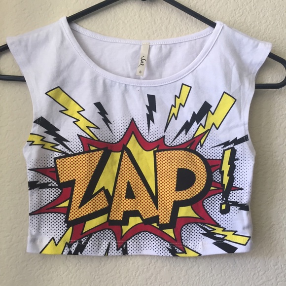 Zap Into Action Crop Top