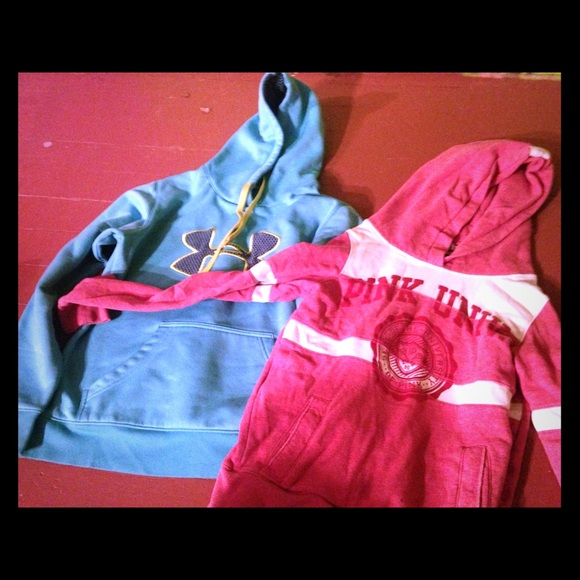 UA & VS PINK HOODIES