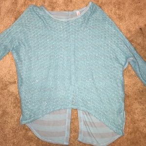 Xhilaration high-low sweater