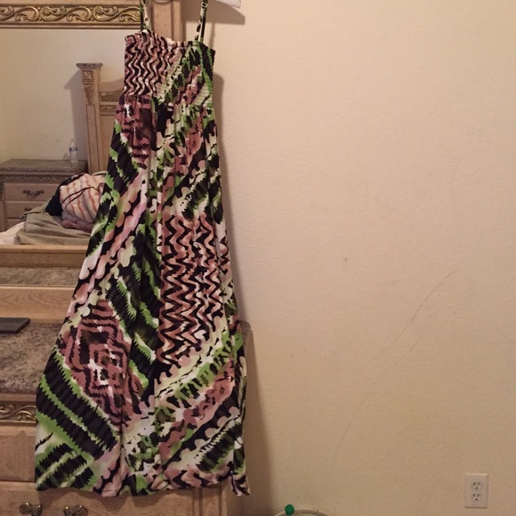 Colorful summer dress