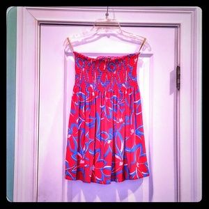 BCBGMAXAZRIA Tropical Hawaiian Top M/L