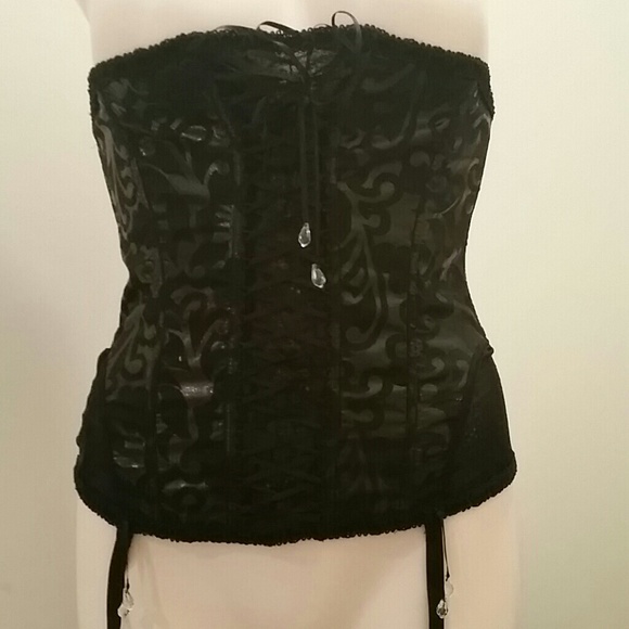 Victoria's Secret Corset Size S. Black