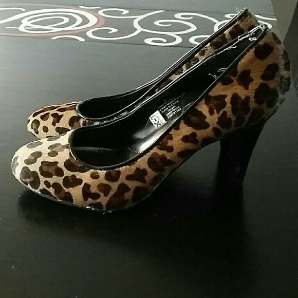 Cheetah print heels