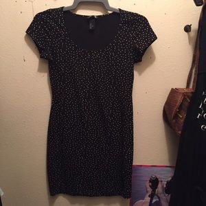 Polka dot dress shirt