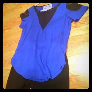 Upson Downes Urban Outfitters Color Block Top