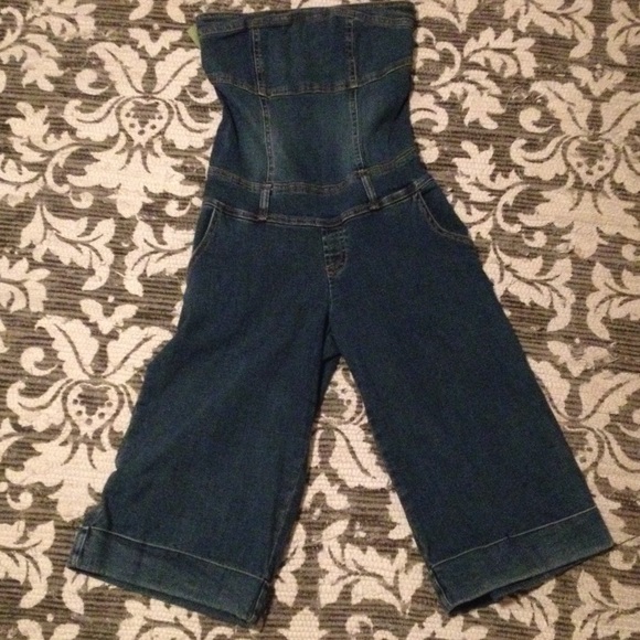 Vintage denim jumpsuit