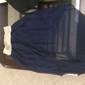 Forever 21 high low skirt