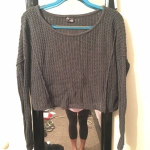 Cropped sweater