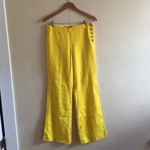 Anthropologie Canary Yellow Pants