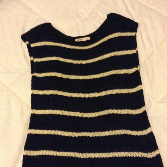 Striped Knitted Tank from Old Navy