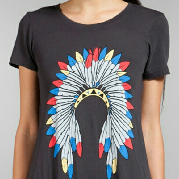 Wildfox Head Dress tee XS