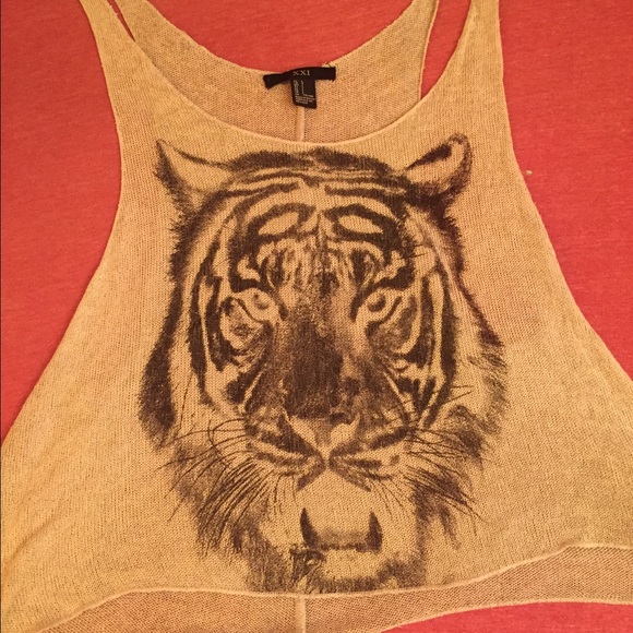 Tiger tank top