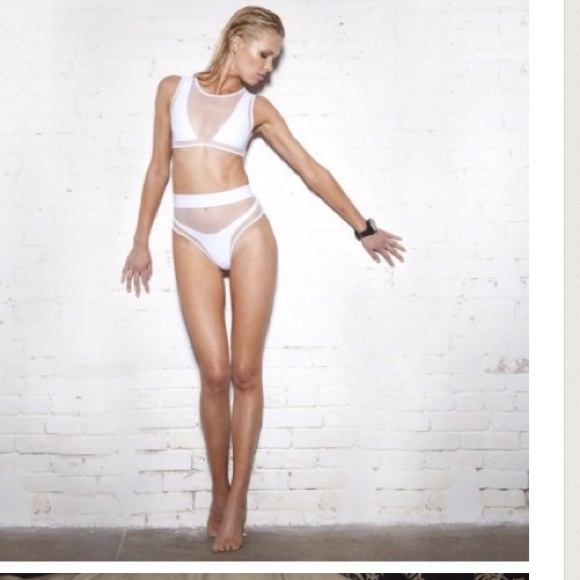 Mesh swimsuit