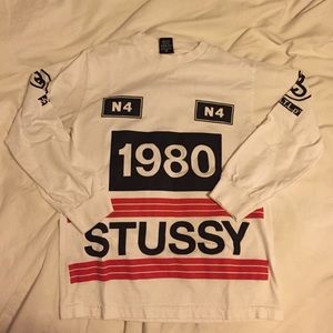 Stussy Long Sleeve 1980 Stripe Tee