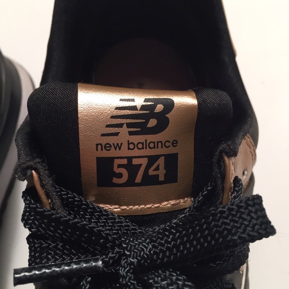 charcoal and rose gold new balance