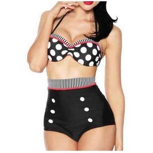 Vintage black and white bathing suite