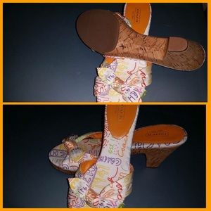 Coach 'Karen' Cork Heel Sandal {Just Reduced}