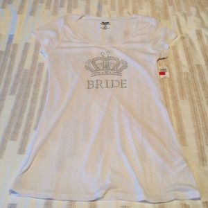 Disney "Bride" Top