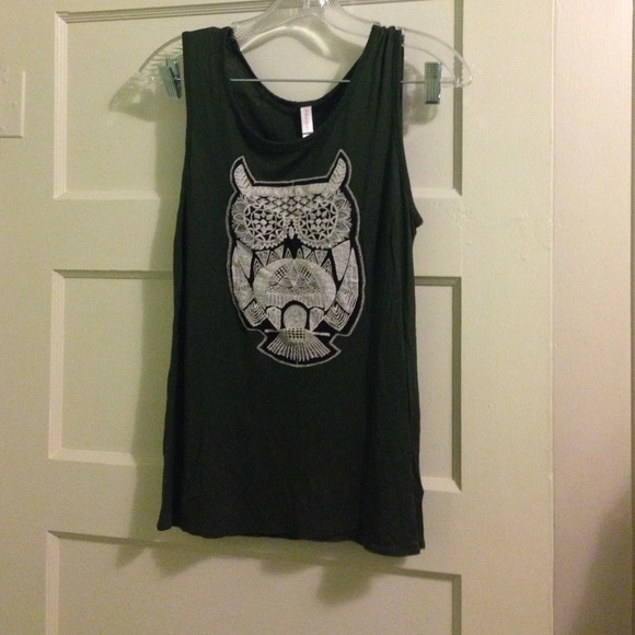 Owl tank top