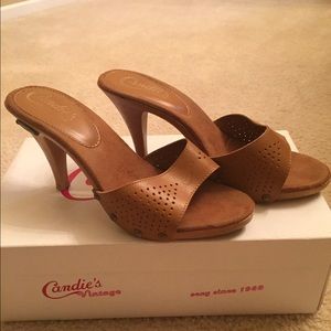Candies sexy slip on heels