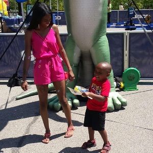 Very cute pink romper