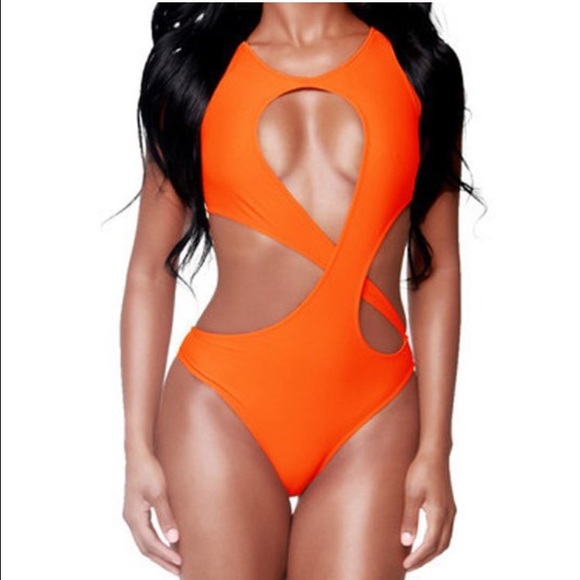 triangl swimwear Other - Orange one piece bathing suit