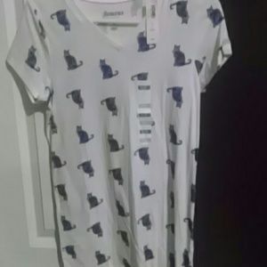 NWT Old Navy cat shirt