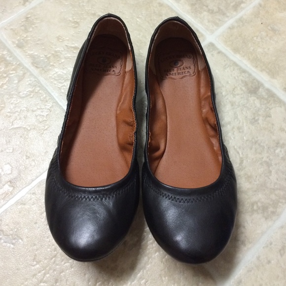 Black Lucky Brand Flats