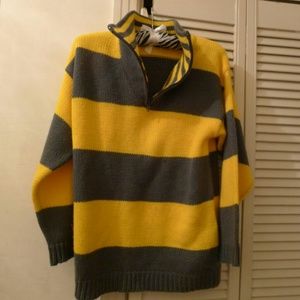 Vintage oversized "hufflepuff" sweater!