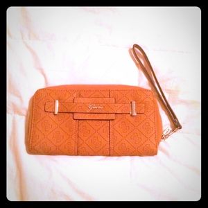 Guess Tan Zipper Wallet