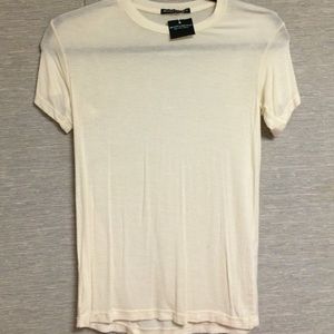 Brandy Melville white plain tee