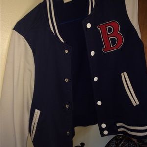Letter man jacket