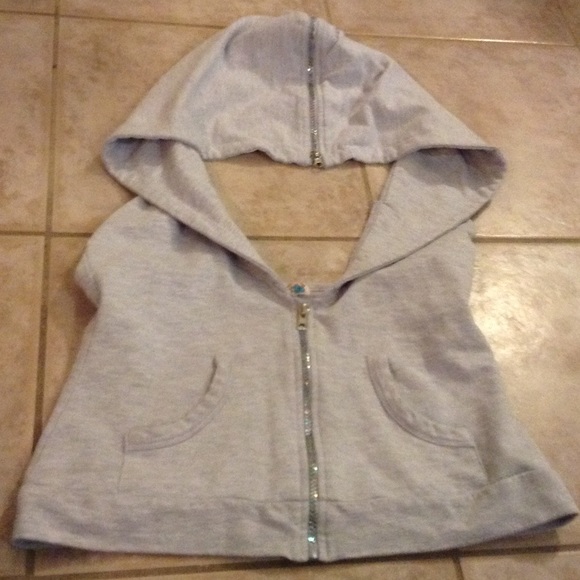 Open back Hoodie/very unique