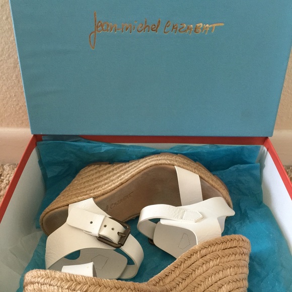 AUTH Jean-Michel Cazabat Paloma Leather Espadrille