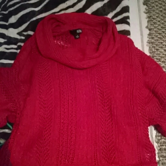 Red Sparkle Sweater