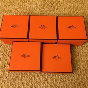 Hermes box - 5 bracelet boxes