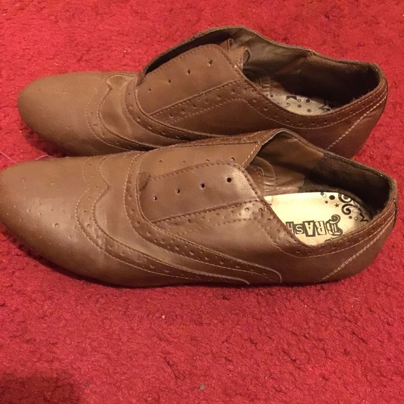 Brown Oxfords